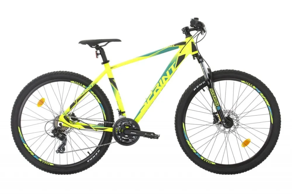 Bicicleta MTB Sprint Maverick 29 Verde Neon Mat 480 mm Mai ieftin