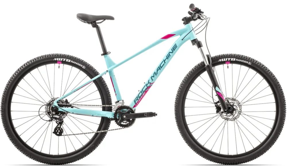 Retur ușor Bicicleta Rock Machine Catherine 10-29 29 Neon Cyan/Petrol/Pink 19.0 – (L)