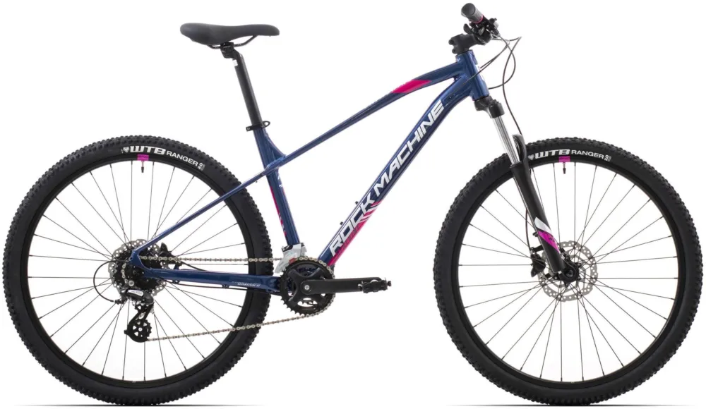 Bicicleta Rock Machine Catherine 70-27 27.5 Gloss Metallic Navy/Silver/Pink 19.0 – (L) Discount