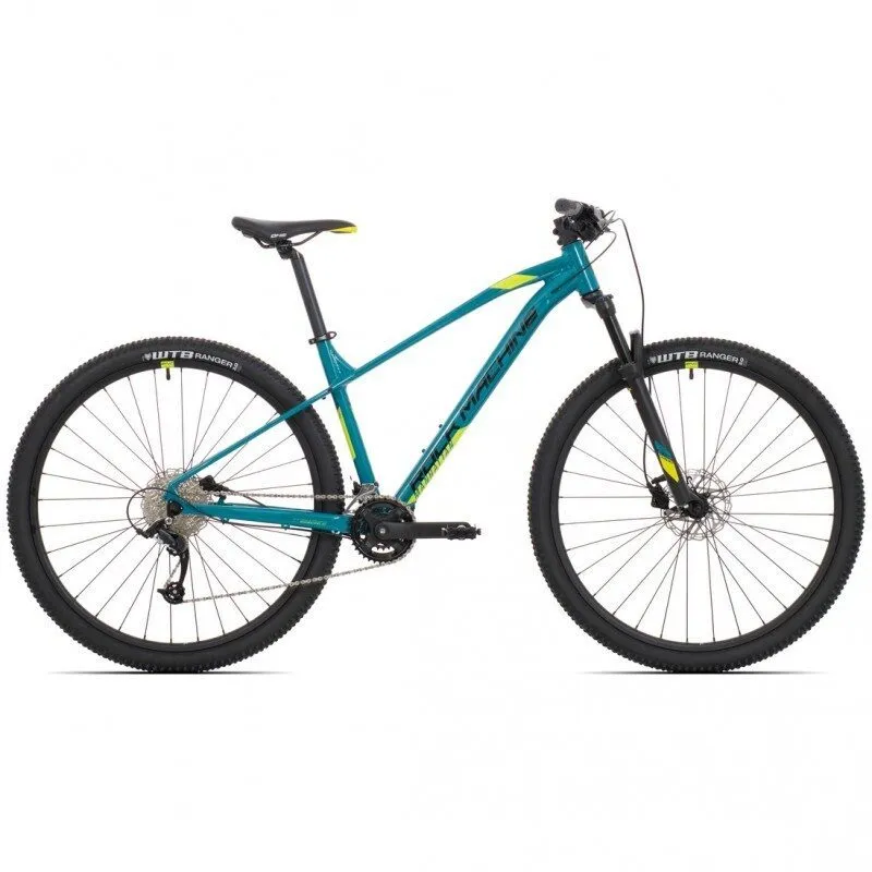 Bicicleta Rock Machine Manhattan 90-29 29 Gloss Blue/Black/Radioactive Yellow 21.0 – (XL) Ofertă specială