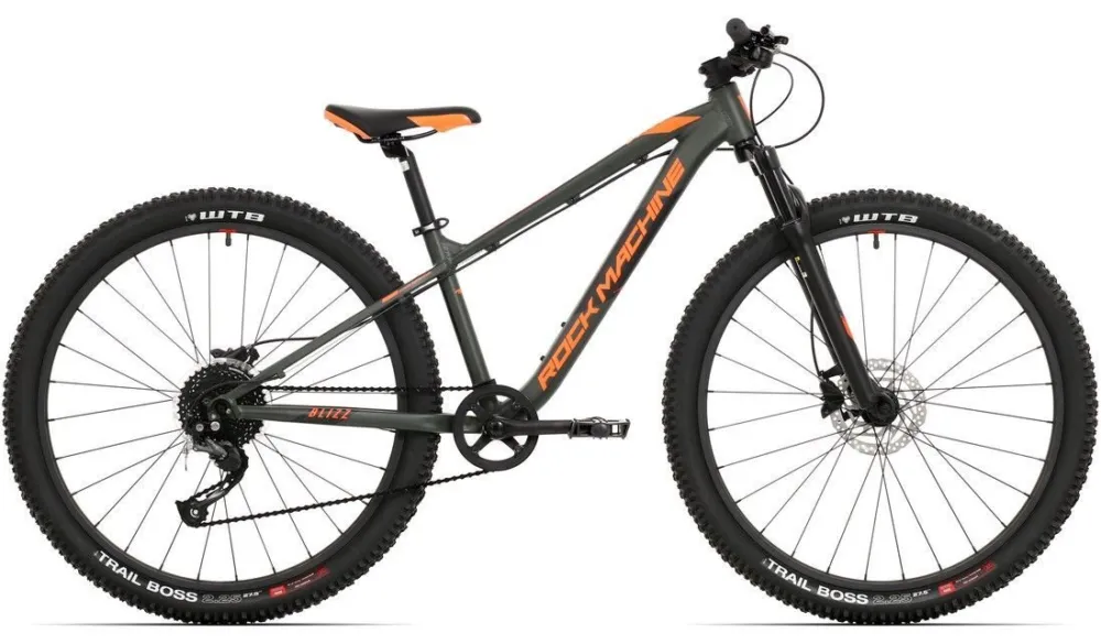 Bicicleta Rock Machine Blizz 27 HD 27.5 Matte Khaki/Neon Orange/Black 15 – (S) Premium