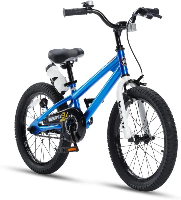 Reducere Bicicleta Copii 18 inch RoyalBaby Freestyle 18 – Blue