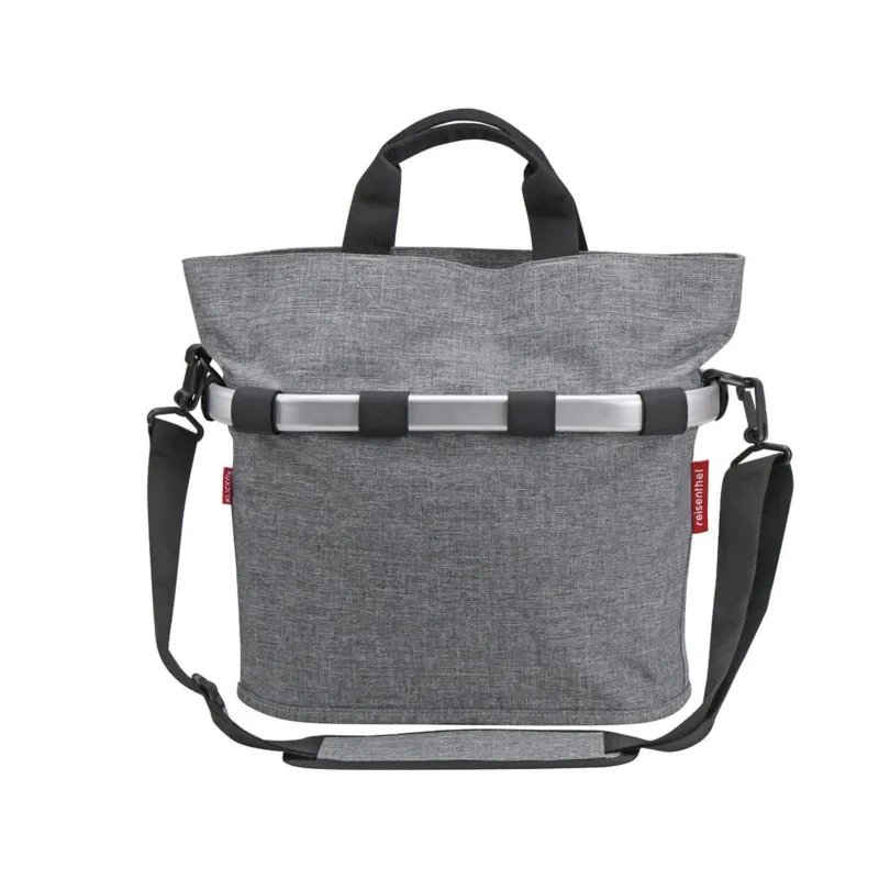 Cos Bicicleta KLICKfix – Oval S Argintiu Popular