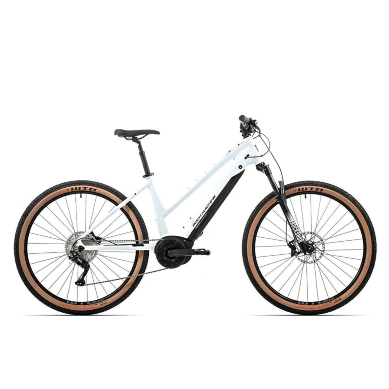 Bicicleta Electrica Rock Machine Torrent e70-29 B Easy Entry Gloss White/Black 15.5 – (S) Nu rata