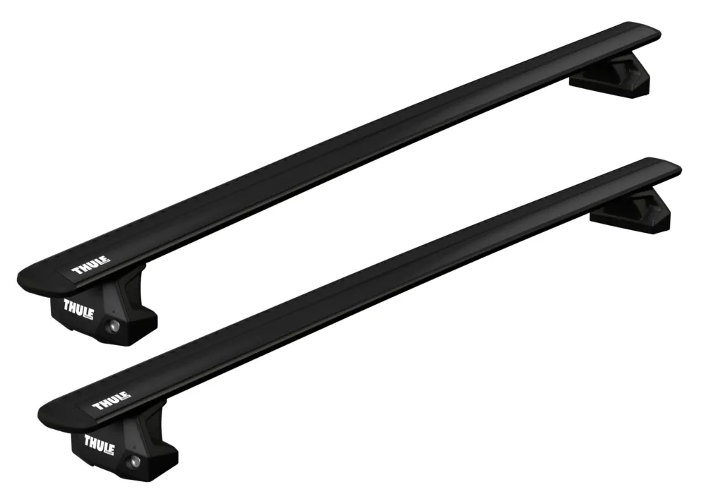 Reduceri Bare Auto Transversale Thule WingBar Evo BLACK pentru PEUGEOT Partner, 4 si 5 usi VAN cu puncte fixe (2008-2018)