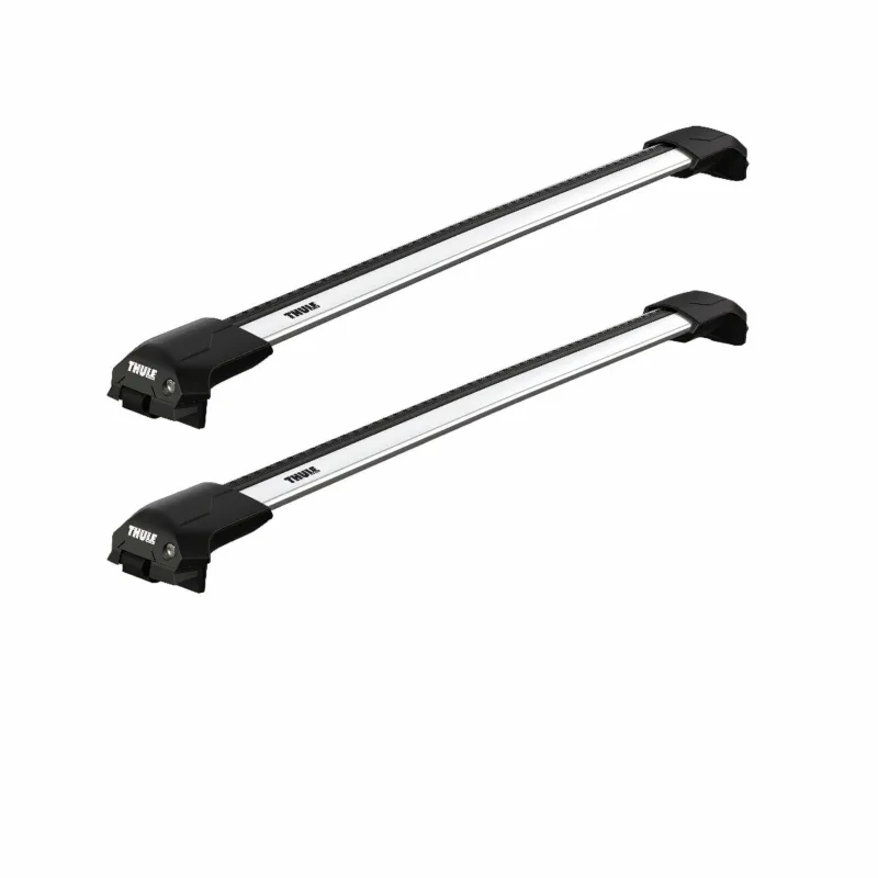 Transport gratuit Bare Transversale Auto Thule WingBar Edge pentru PEUGEOT 407 SW, 5 usi ESTATE cu bare longitudinale ridicate (2004-2010)