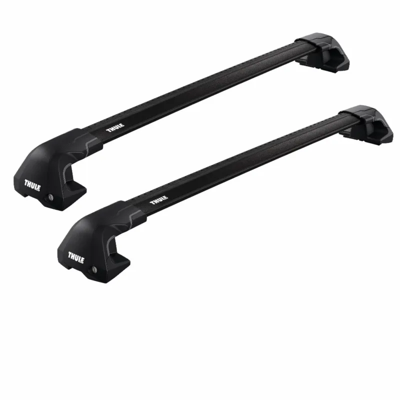 Ultima șansă Bare Auto Transversale Thule WingBar Edge BLACK pentru KIA Soul EV, 5 usi HATCHBACK cu plafon normal (2014-2018)
