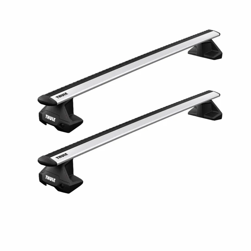 Reducere de preț Bare Auto Transversale Thule WingBar Evo pentru KIA Soul (Mk II, plafon de sticla), 5 usi HATCHBACK cu plafon normal (2014-2018)