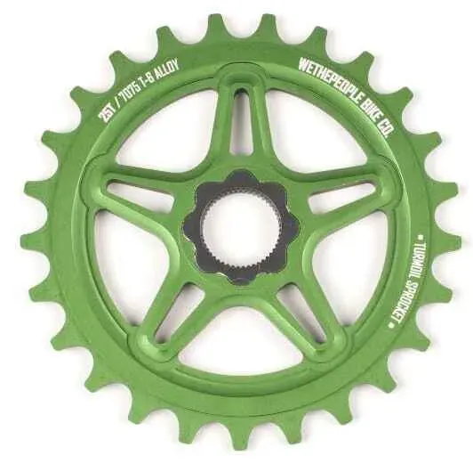 Cel mai bun preț Pinion WTP TURMOIL 25T spline drive verde 2014