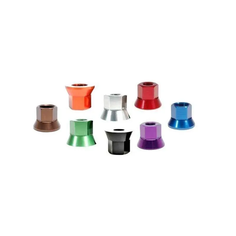 Axle Nuts 3/8 purpuriu single Reducere de preț