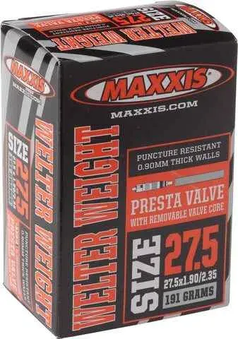 Livrare expres Camera 27.5X1.9/2.35 FV RVC Maxxis Welterweight 0.9mm Presta