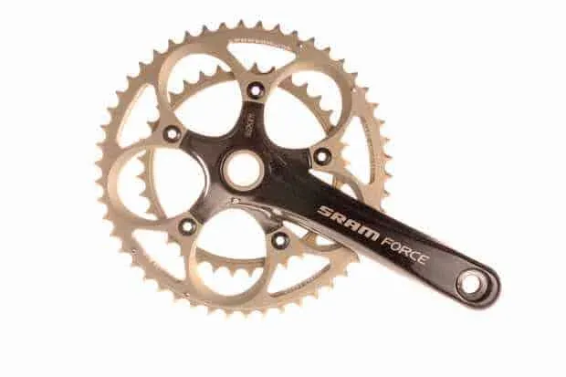 Angrenaj pedalier cursiera Force 53-39T Carb aluminiu7075 brat 17 Reducere