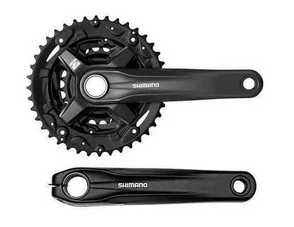 Angrenaj pedalier Shimano MT210-3 44/32/22T fara CG 175mm negru Retur gratuit
