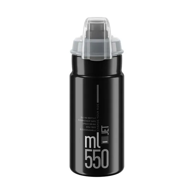 Nu rata ELITE Bidon JET PLUS 550 negru/gri