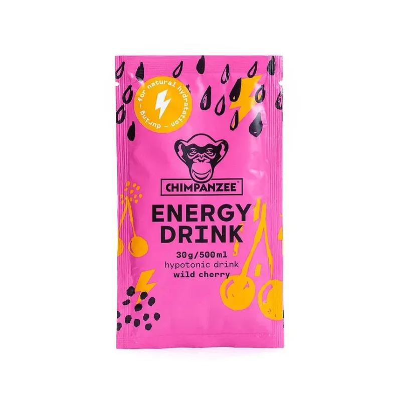 Chimpanzee Gunpowder B?utur? izotonic? natural? - Cire?e, 30g Transport gratuit