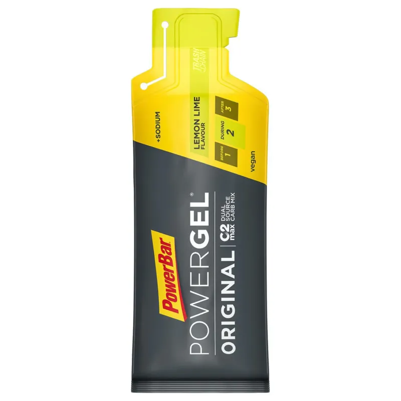 Ofert? special? Powerbar - gel energizant cu aroma de lamaie si lime - Powergel Original 41g
