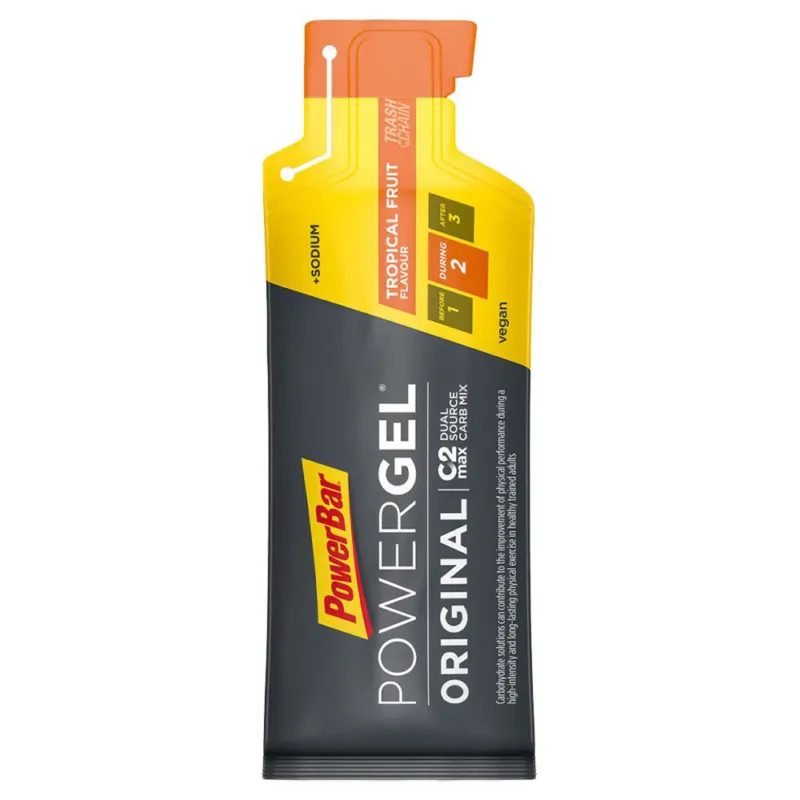 Powerbar - gel energizant cu aroma de fructe tropicale - Powergel Original 41g Plat? securizat?