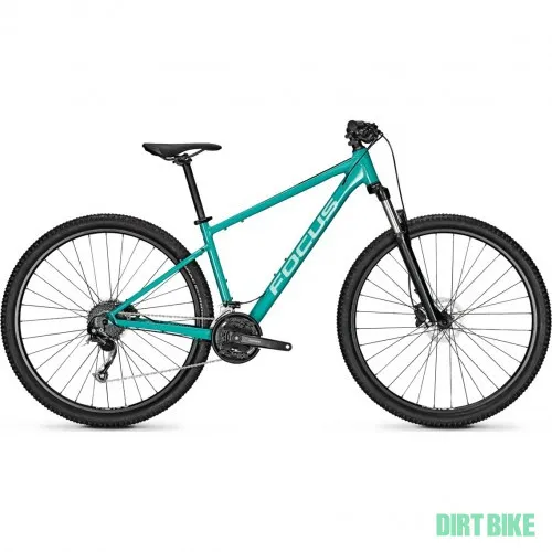 Bicicleta de munte Focus Whistler 3.6, albastru turcoaz, marime L/46cm, roti 29inch Reducere