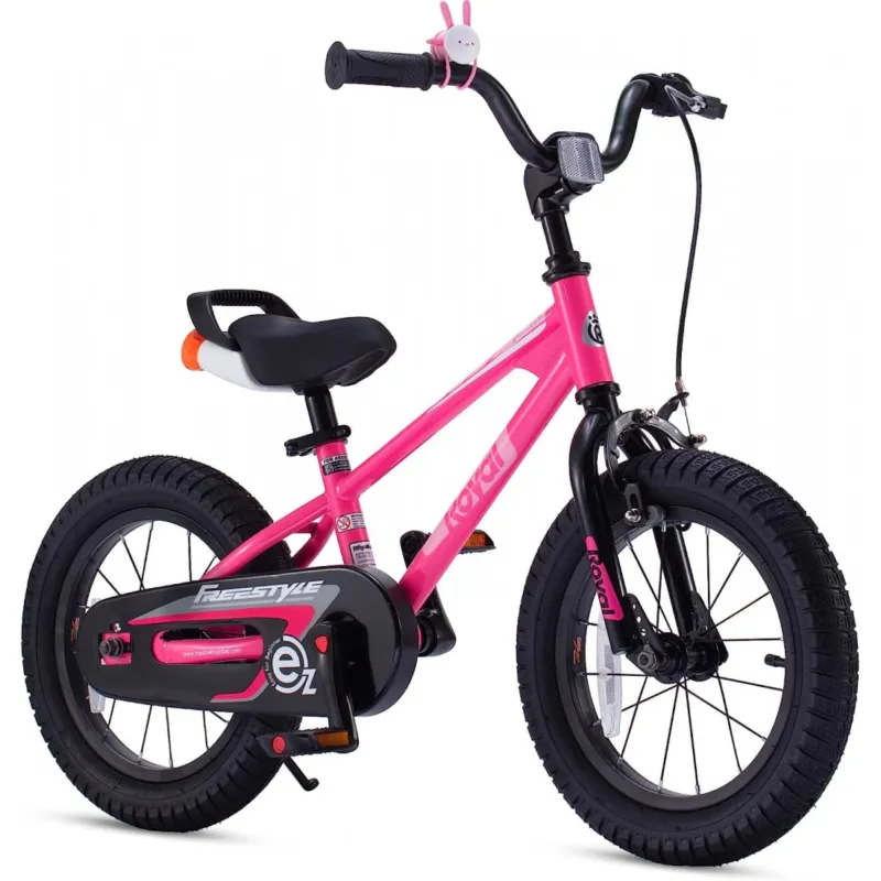 Vezi acum Bicicleta Royal Baby EZ Freestyle, 16 inch, Roz Roz