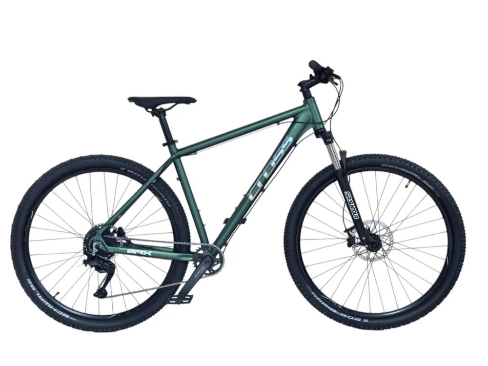 Comandă acum Bicicleta Mtb CROSS GRX 1x Cues 27.5 - Dark Green 410mm