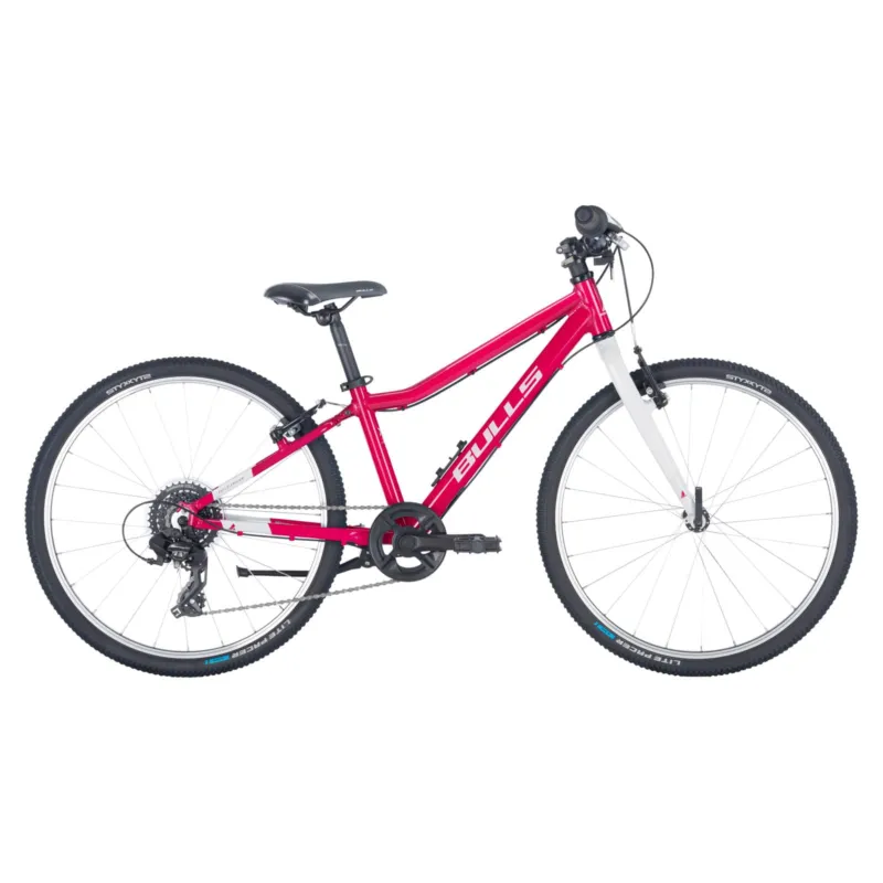 Bicicleta Copii Bulls Tokee Lite 24 - 24 Inch, XS, Rosu Premium