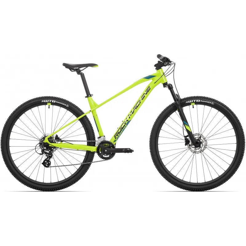 Bicicleta Mtb Rock Machine Manhattan 40-29 - 29 Inch, M, Galben Neon-Albastru Cumpărături sigure