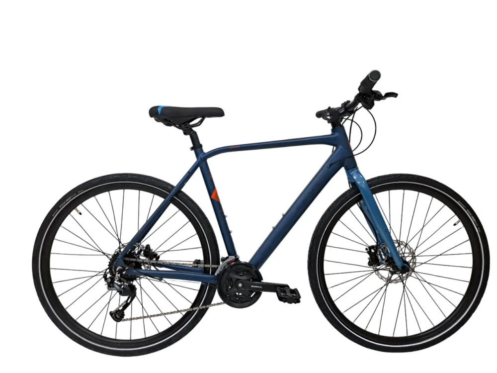 Reducere de preț Bicicleta Sosea Graveler Man, 28 inch, L, Albastru-Mat