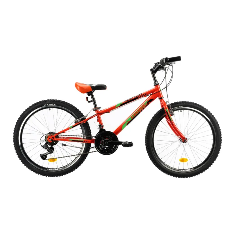 Bicicleta Copii Dhs 2421 Cedric - 24 Inch, Rosu Preț mic
