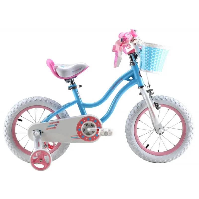 Livrare expres Bicicleta Copii Royal Baby Star Girl - 12 Inch, Albastru