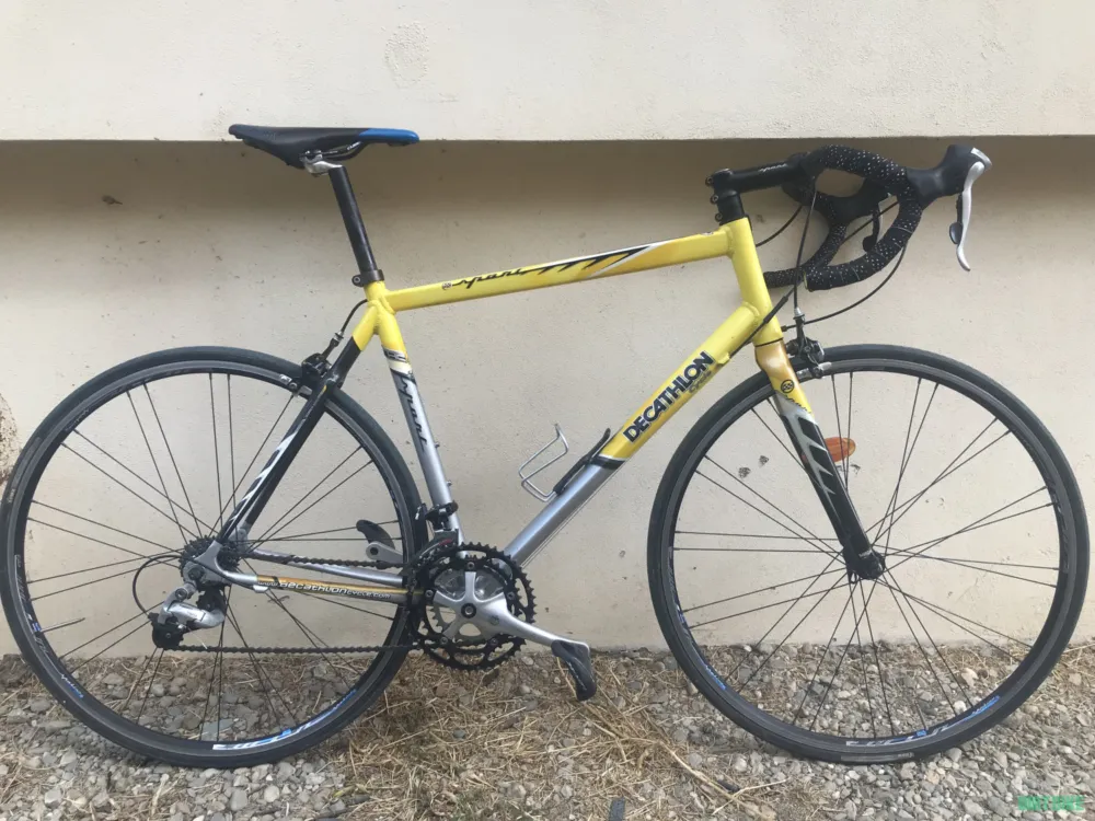 Retur gratuit Cursiera Alu, furca carbon Decathlon