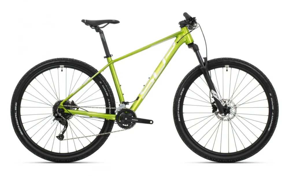 Bicicleta MTB Hardtail Superior XC 859 29 Matte Lime Metallic/Chrome Silver Discount