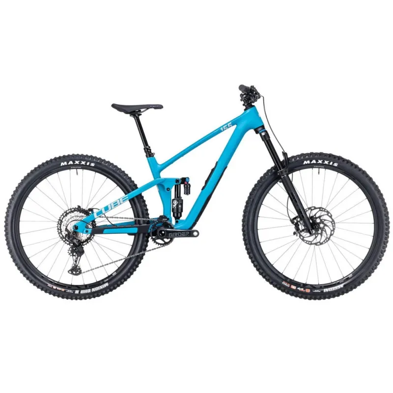 Ultima șansă Bicicleta Full Suspension CUBE Stereo ONE55 C:62 SLX 29 Bondiblue'n'Grey