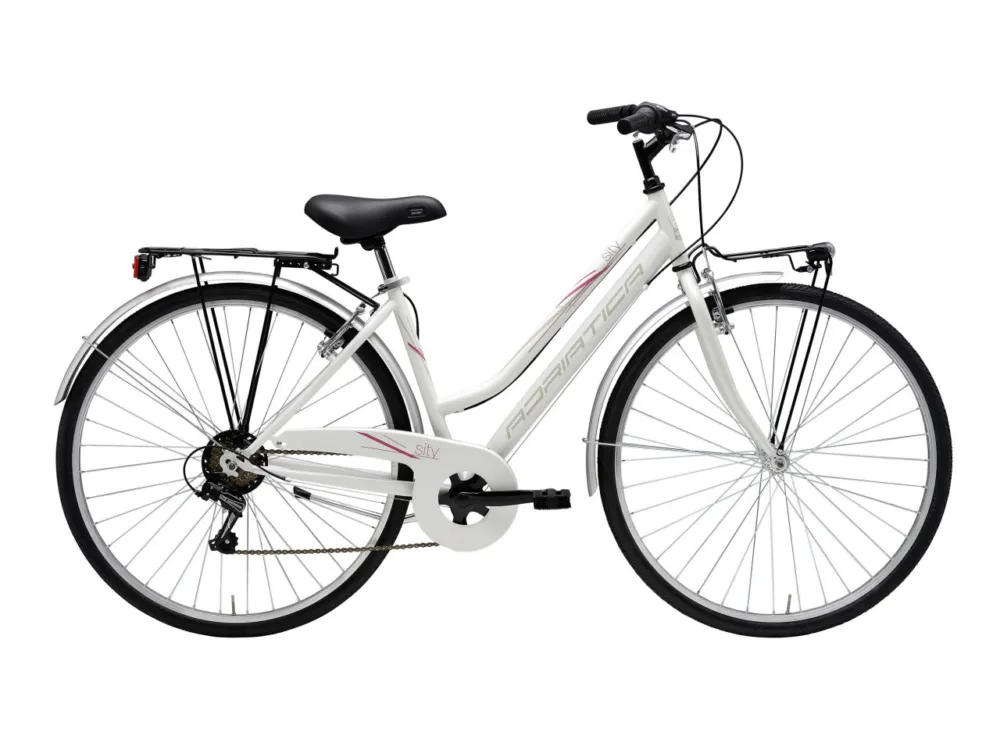 Super ofertă Bicicleta Adriatica Movie Lady 6V 28 Alba