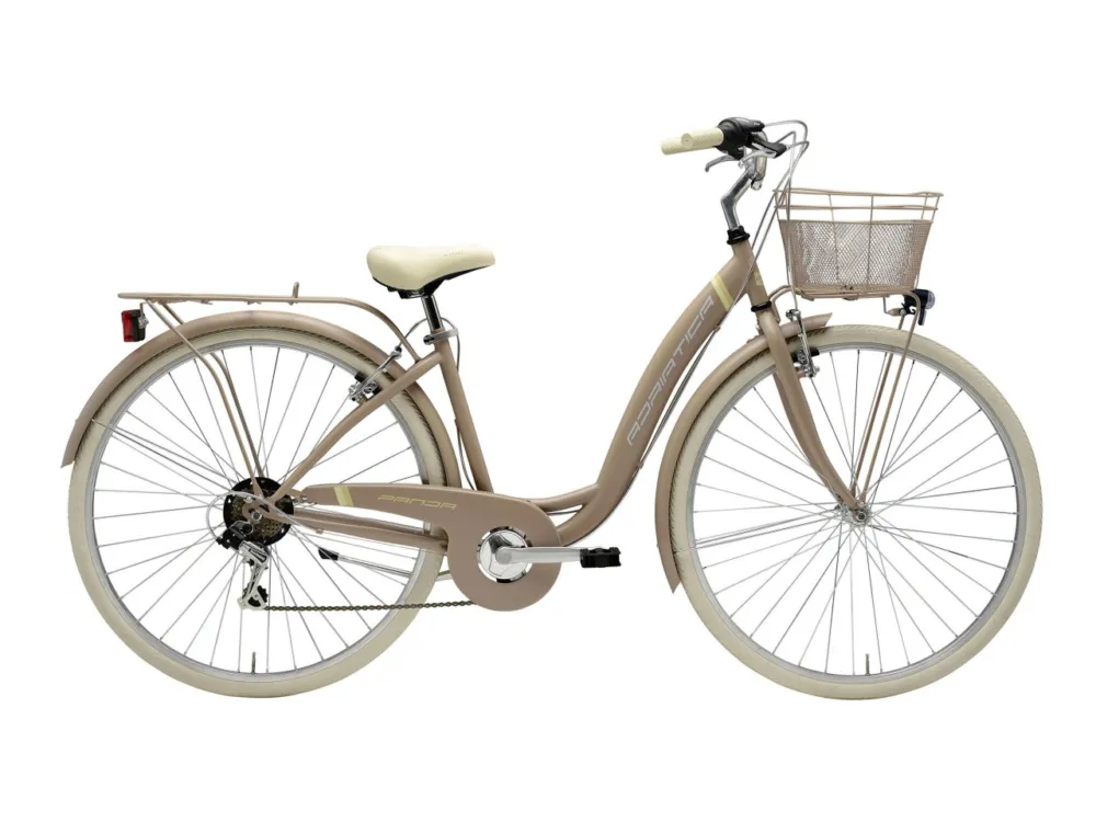 Cel mai bun preț Bicicleta Adriatica Panda 28 Lady 6V Matt Sand 42 cm