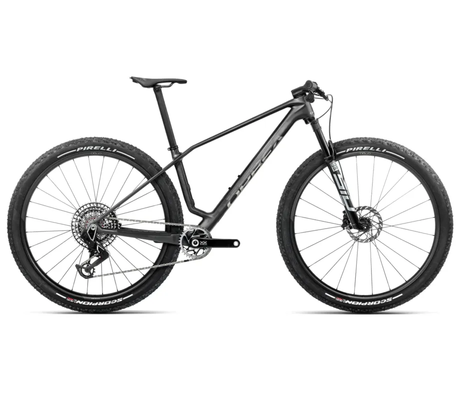 Bicicletă MTB XC hardtail Orbea ALMA M-LTD - Diamond carbon view (matt) Retur gratuit