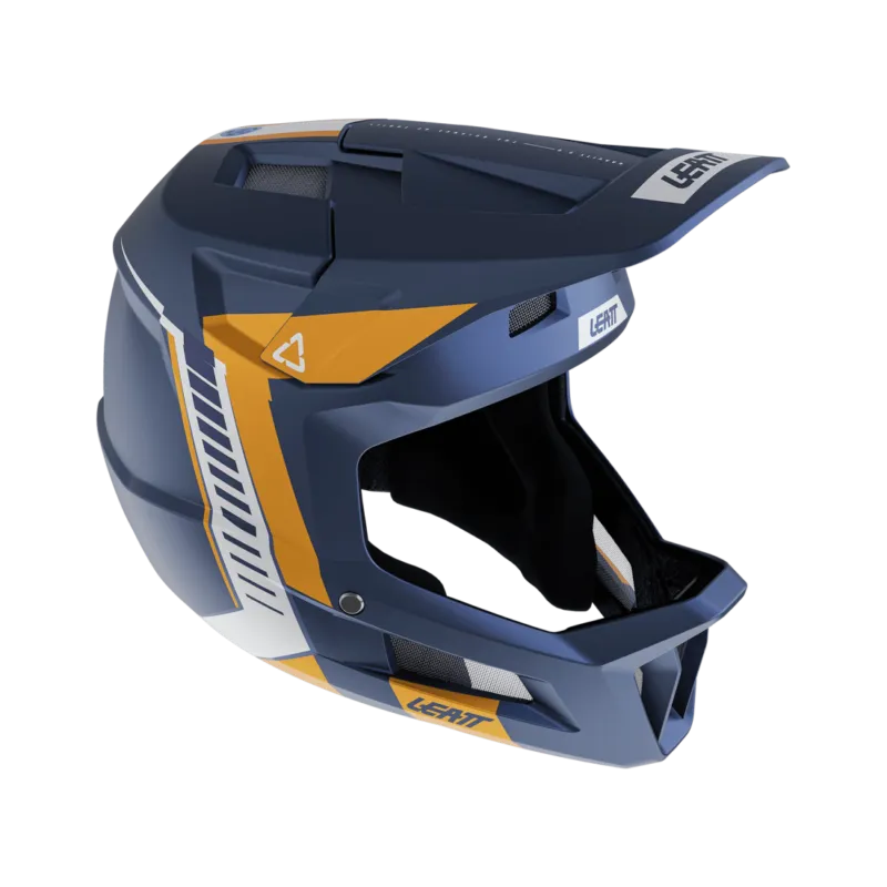 Cumpără online Casca Leatt MTB Gravity 2.0 Blue L - 59-60cm
