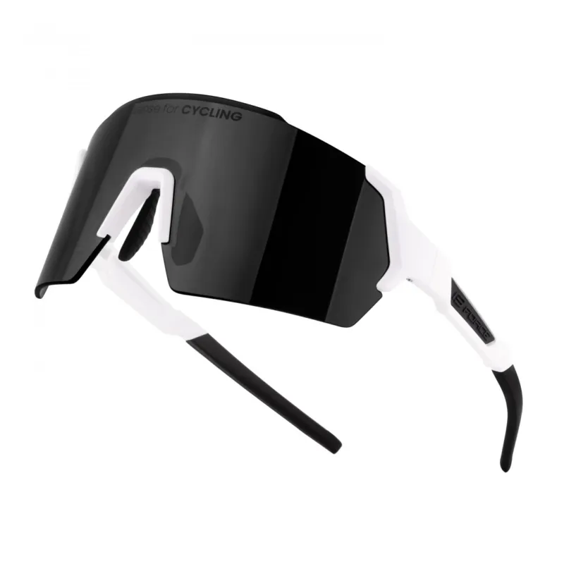Transport gratuit Ochelari Force Electra Albi, lentile negre