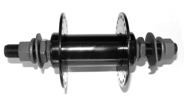 Butuc roata fata BMX otel negru 48 gauri ax 14 mm Comandă acum