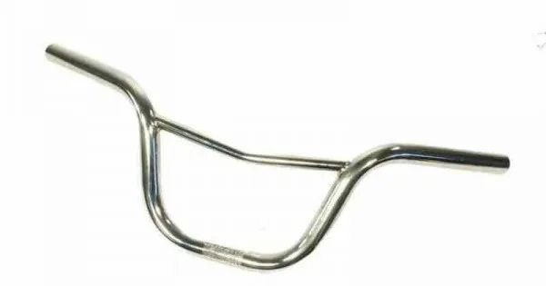 Ghidon BMX nichelat, otel, 550x180x120 mm prindere 22.2mm Retur gratuit